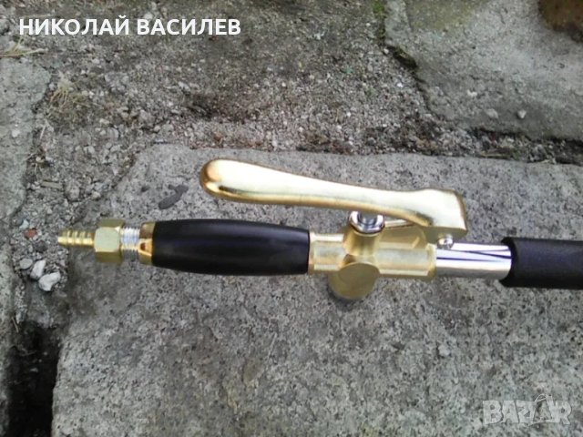 Пневматичен пистолет за шпакловка , мистрия ,текстурирана боя ,мазилка ,течен хоросан-дъзи 4/6/8 мм., снимка 6 - Железария - 46160366