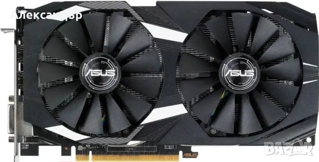 Вентилатор за видео карта ASUS GTX1050/1070/1080Ti RX570/80 T129215SM, снимка 4 - Видеокарти - 50785666