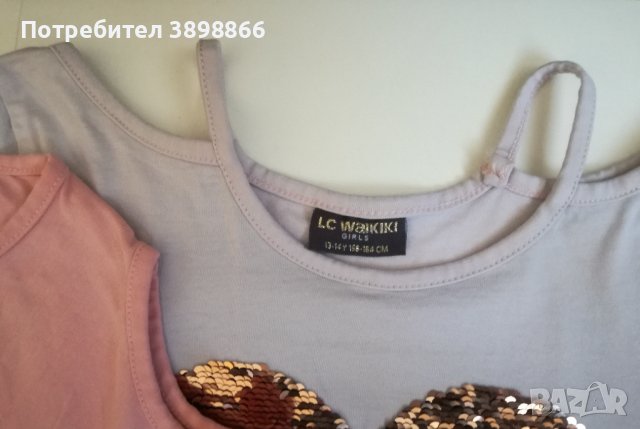 Лот от две блузи LC WAIKIKI за момиче 12-14 години, снимка 7 - Детски Блузи и туники - 43270398