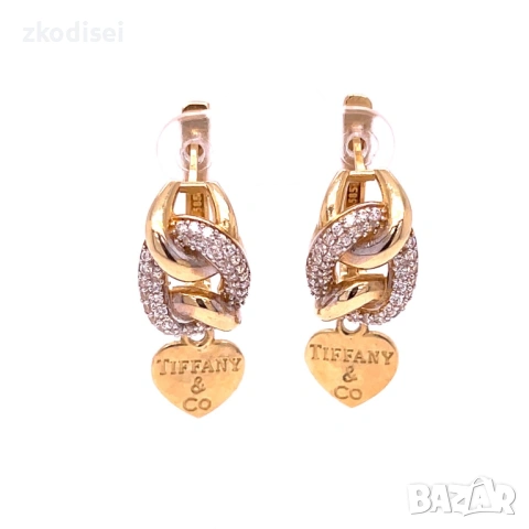 Златни обеци Tiffany & Co. 8,75гр. 14кр. проба:585 модел:36971-1