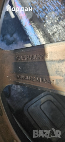 AMG спорт пакет 18 5×112 66.6, снимка 7 - Гуми и джанти - 52010740