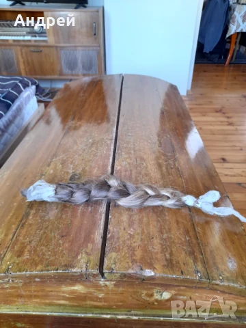 Стара плитка естествена коса #19