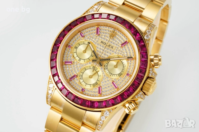Rolex Cosmograph Daytona Diamond Red Rubin Limited Edition , снимка 6 - Луксозни - 52530724