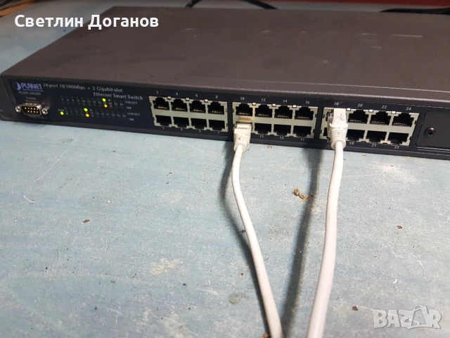 suitch 24 порта управляем суич, снимка 4 - Суичове - 53474917