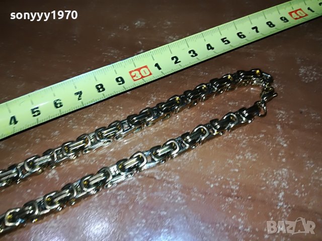 ЗЛАТЕН ЛАНЕЦ С КРЪСТ И ХРИСТОС 0909220857, снимка 12 - Антикварни и старинни предмети - 37945616