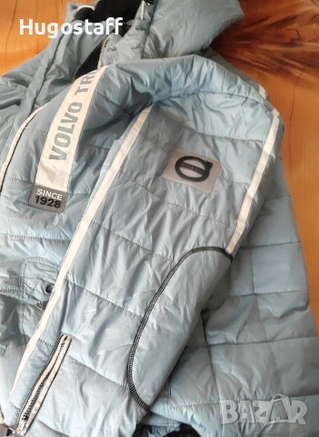 Мъжко оригинално топло Зимно Яке Шуба парка качулка VOLVO TRUCKS SINCE 1928 ХХЛ, снимка 7 - Якета - 52581584