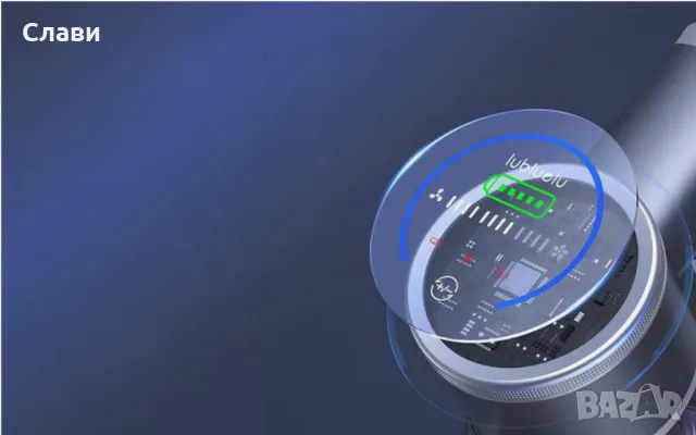 Безжична вертикална прахосмукачка Lubluelu 202, 220 W, HEPA филтър, Лилав, снимка 10 - Прахосмукачки - 49891951