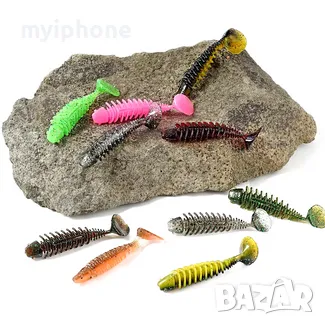 Изкуствени примамки 4 см/0,6 г 20 бр Воблери за риболов , снимка 5 - Такъми - 48967697