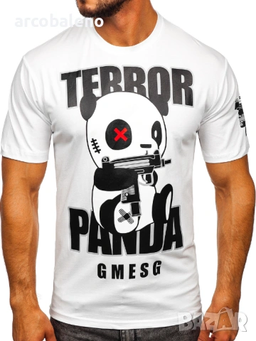 Мъжка тениска с принт, 2цвята , снимка 2 - Тениски - 53298872