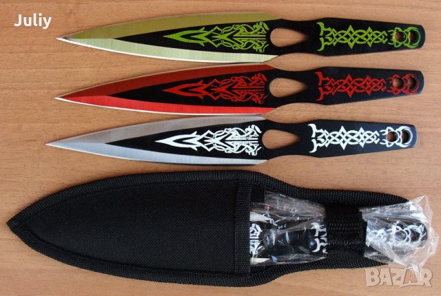 Ножове за хвърляне - 3 модела, снимка 7 - Ножове - 26550937