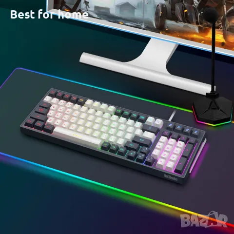 Геймърска клавиатура RedThunder K96 RGB, снимка 6 - Клавиатури и мишки - 48488135