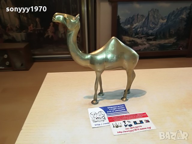 камила-мед/месинг-внос швеция 1307211247, снимка 7 - Колекции - 33506153