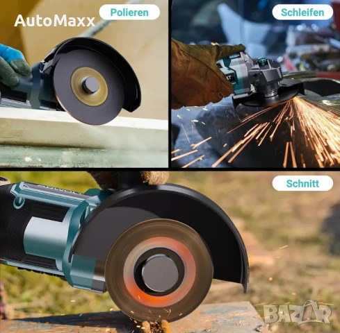 ADWOLT Безжична ъглошлайф машина 125 мм 21 V, ъглошлайф
, снимка 5 - Винтоверти - 50759346