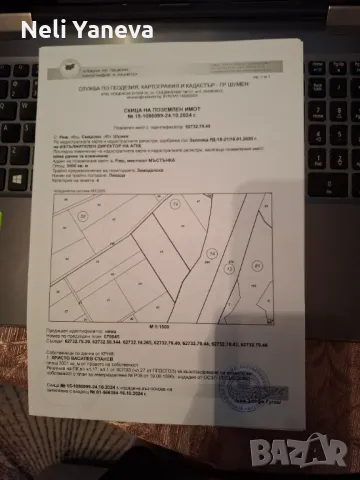 Продавам земеделска земя в землището на село Риш, област Шумен, снимка 4 - Земеделска земя - 49727066