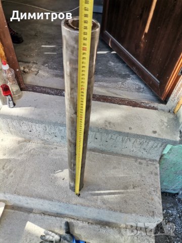 Продавам дебелостенна 7мм. неръждаема тръба ф76мм.