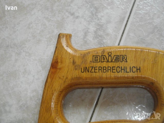 Baier-Немски Ръчен Трион-22 Твърдосплавни Зъба-530 мм Дължина-За Рязане На Итонг, снимка 5 - Други инструменти - 33186222