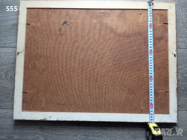 Картина масло - пейзаж 1945 год., снимка 11 - Картини - 43785469