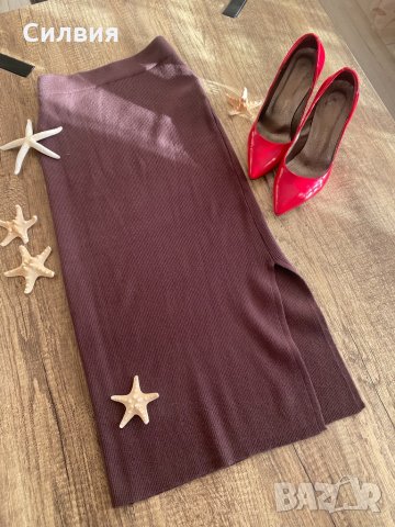 Рипсена миди пола, снимка 7 - Поли - 35454711