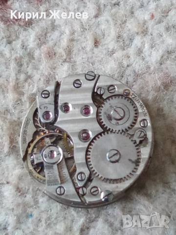 Механизъм с циферблат от стара ръчен часовник 51400, снимка 6 - Мъжки - 52252545