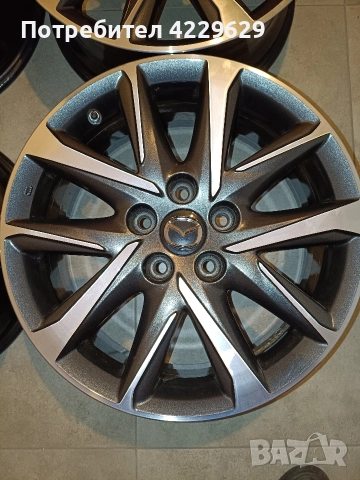 Алуминиеви джанти Mazda CX-5 - 17 цола, снимка 3 - Гуми и джанти - 52870273
