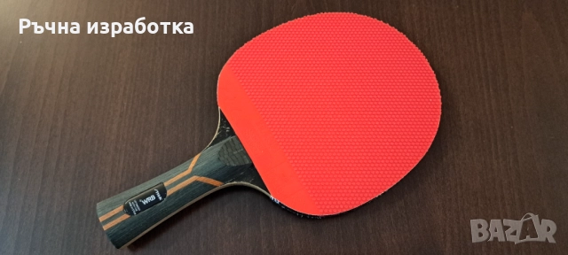 stiga Sauer&Troger хилка за тенис на маса дърво def зъби отбранителна бранителска, снимка 4 - Тенис - 51487299