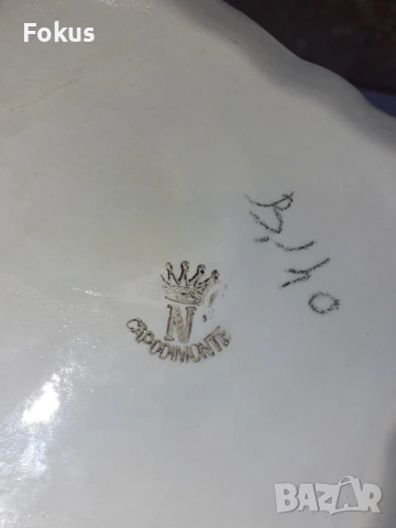 Страхотна голяма порцеланова ваза Capodimonte порцелан, снимка 6 - Антикварни и старинни предмети - 53449128