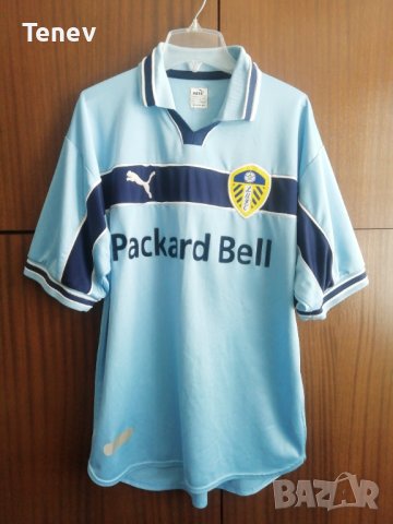 Leeds United 1999 2000 Puma Vintage оригинална тениска фланелка Лийдс Юнайтед размер М Away 