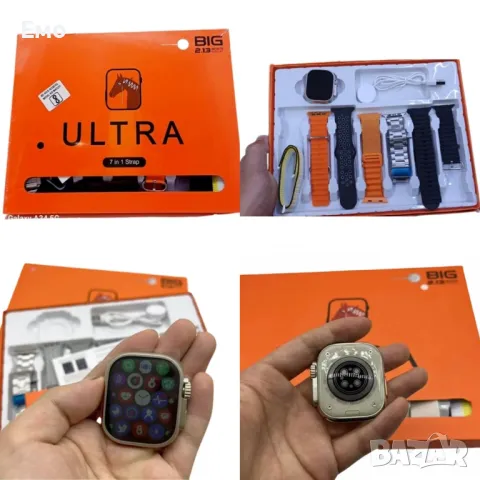Смарт часовник 7 в 1 Ultra, 49mm, 2.13 infinite display - Перфектният избор за стил и функционалност