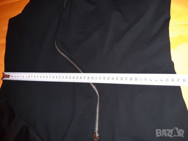 Елегантна черна рокля, без ръкави , снимка 8 - Рокли - 27065402