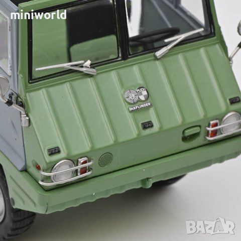Steyr-Puch Haflinger 1959 - мащаб 1:18 на Schuco моделът е нов в кутия, снимка 5 - Колекции - 37927453