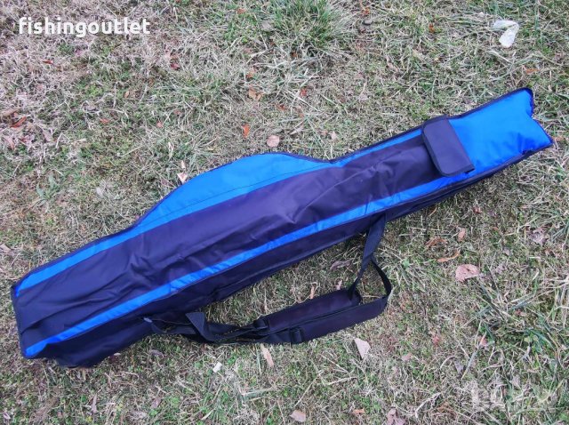 Рибарски шарански троен калъф за до 6 въдици с макари 130 до 160см, снимка 3 - Такъми - 44084865