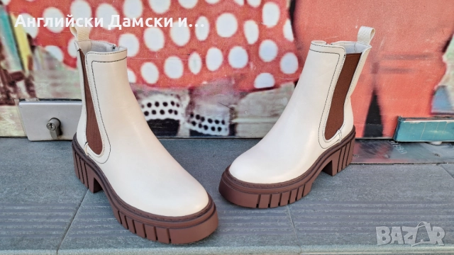 Английски дамски боти , снимка 5 - Дамски боти - 52276363