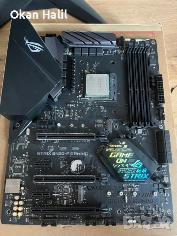 Ryzen 5 5600 + Asus Rog Strix B450 Gaming-F
