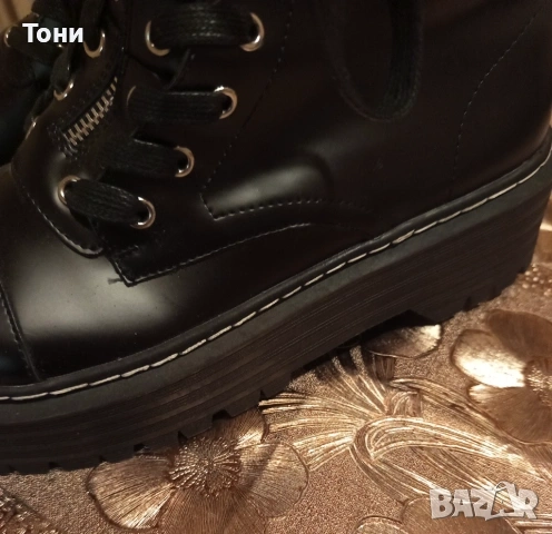 Нови Кожени Дамски Високи Боти 40, снимка 12 - Дамски боти - 53488928