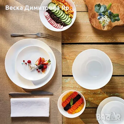 Сервиз за хранене от 16 части Luminarc Diwali – Елегантност и функционалност в един комплект, снимка 3 - Други стоки за дома - 49013023