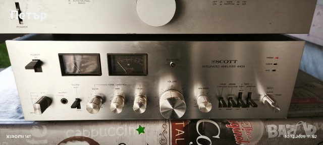 Scott 440a , снимка 3 - Ресийвъри, усилватели, смесителни пултове - 52935613