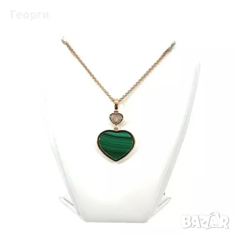 Chopard Happy Hearts оригинално колие , снимка 3 - Колиета, медальони, синджири - 50262758