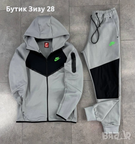 Мъжки екипи Nike Tech Fleece в 5 цвята , снимка 10 - Спортни дрехи, екипи - 53118416