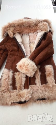 Кожух от естествена кожа , снимка 4 - Детски якета и елеци - 44061362