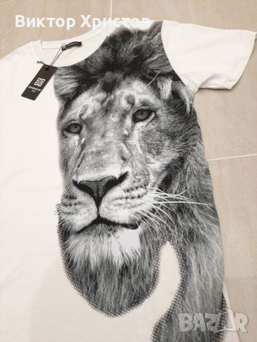 Финално намаление: Givenchy тениска - изключителен модел в бял цвят ! ! !, снимка 2 - Тениски - 40777811