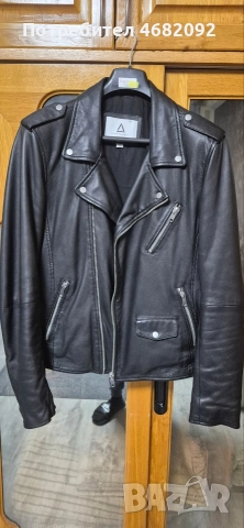 Топ оферта чисто нови мъжки якета естествена кожа на топ цена за двете заедно