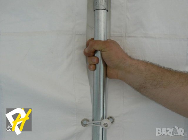 Професионална шатра 3х6, PVC брезент 500 г/м2, снимка 7 - Друго търговско оборудване - 26861738