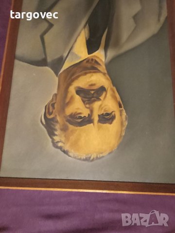 Портрет на георги димитров масло, снимка 2 - Антикварни и старинни предмети - 39761575