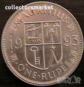 1 рупия 1993, Мавриций