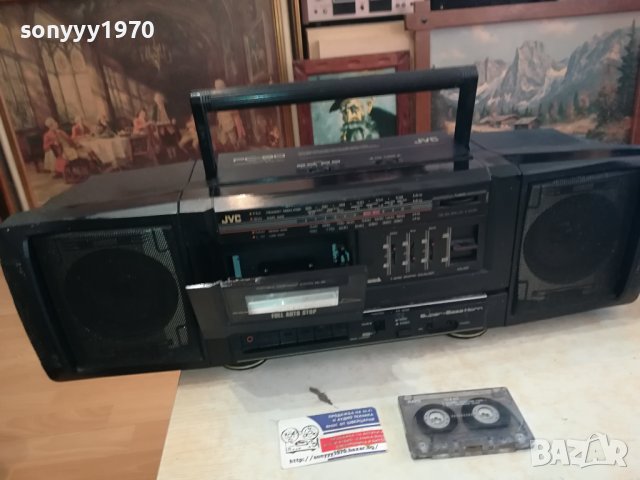 JVC BOOMBOX 1612231747LNWC, снимка 10 - Радиокасетофони, транзистори - 43439711