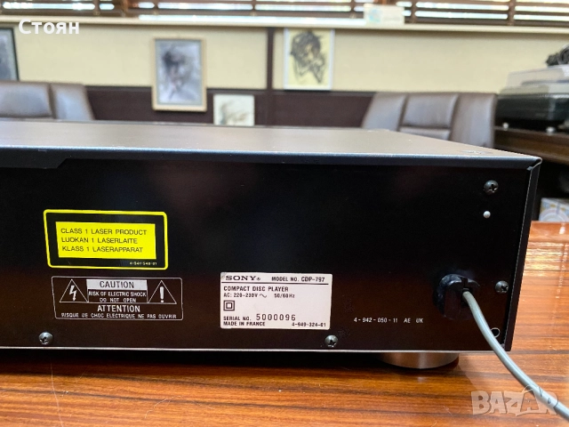 Висок клас CD плеър Sony, снимка 9 - Аудиосистеми - 51444515