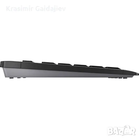  CHERRY STREAM, безжичен комплект клавиатура и мишка Немски, QWERTZ Черен, снимка 4 - Клавиатури и мишки - 49809598