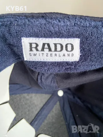 Рекламна шапка с козирка RADO 100% ОРИГИНАЛ, снимка 8 - Шапки - 48848857