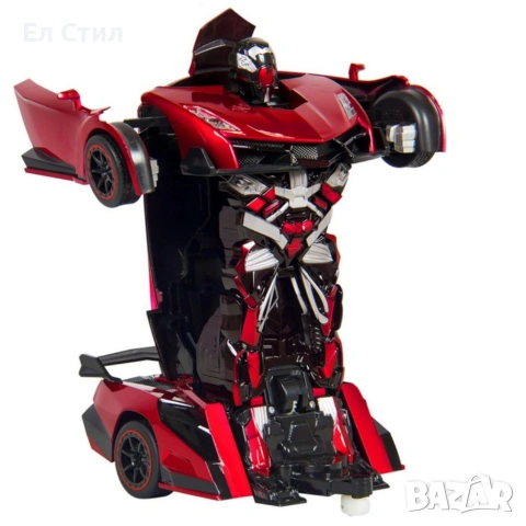 Играчка 2 в 1 робот трансформърс и кола с дистанционно управление, снимка 7 - Коли, камиони, мотори, писти - 53586628