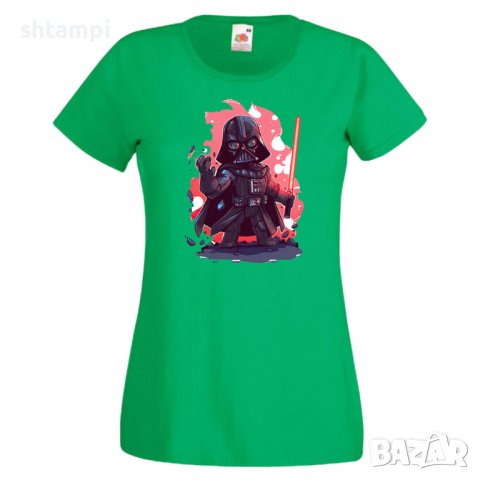 Дамска тениска Star Wars Darth Vader Игра,Изненада,Подарък,Геймър,, снимка 1 - Тениски - 36788878